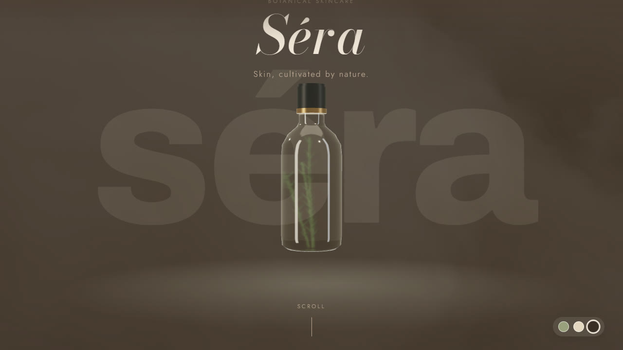 Séra — real-time 3D skincare experience by North Code